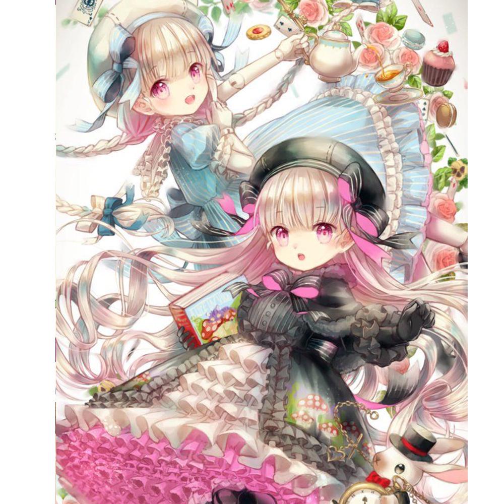 5D DIY Diamond Painting Landscape Full Round Drill Diamond Embroidery Cross Stitch Decoration Home