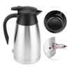 1000ML 12V 24V Stainless Steel Electric In Car Kettle Travel Thermoses Heating Water Bottle