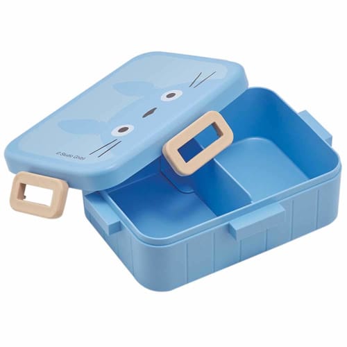 Skater Ag+ Silver Ion Antibacterial 4 Point Lock Bento Box 650ml Totoro My Neighbor Totoro Face Ghibli YZFL7AG