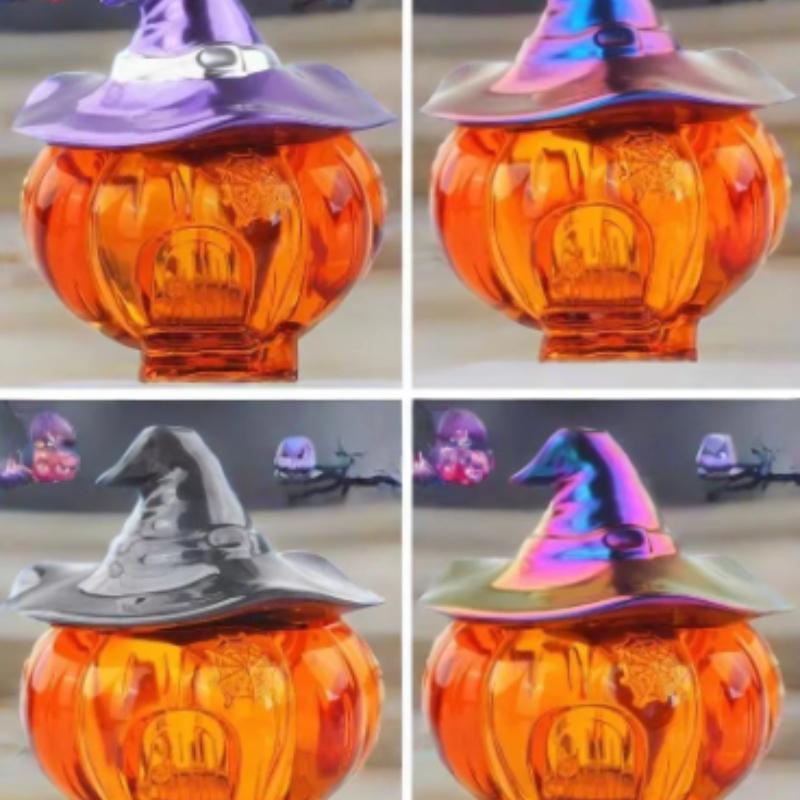 DIY Halloween Witch Pumpkin Cottage Elf House Storage Box Bottle Candy Box Mirror Silicone Mold