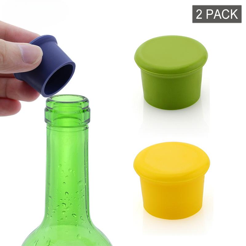 

Силиконовая пробка для бутылки Экологически чистая крышка для бутылки красного вина Универсальная пробка для герметизации пива Пробка для бутылки шампанского