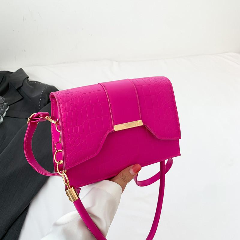 Fashionable Small Square Bag For Women Pu Leather Shoulder Bag In Multiple Colors