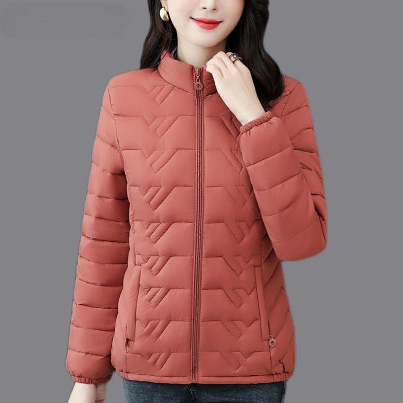 Winter Warmer Baumwollmantel für Damen Mode Übergröße Lässig Oberbekleidung Jacke für Mütter mittleren Alters