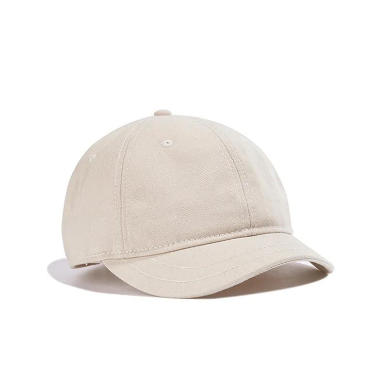 

Short Brim Cotton Cap Man Baseball Caps Outdoor Sport Street Hip Hop Hat 61-64cm