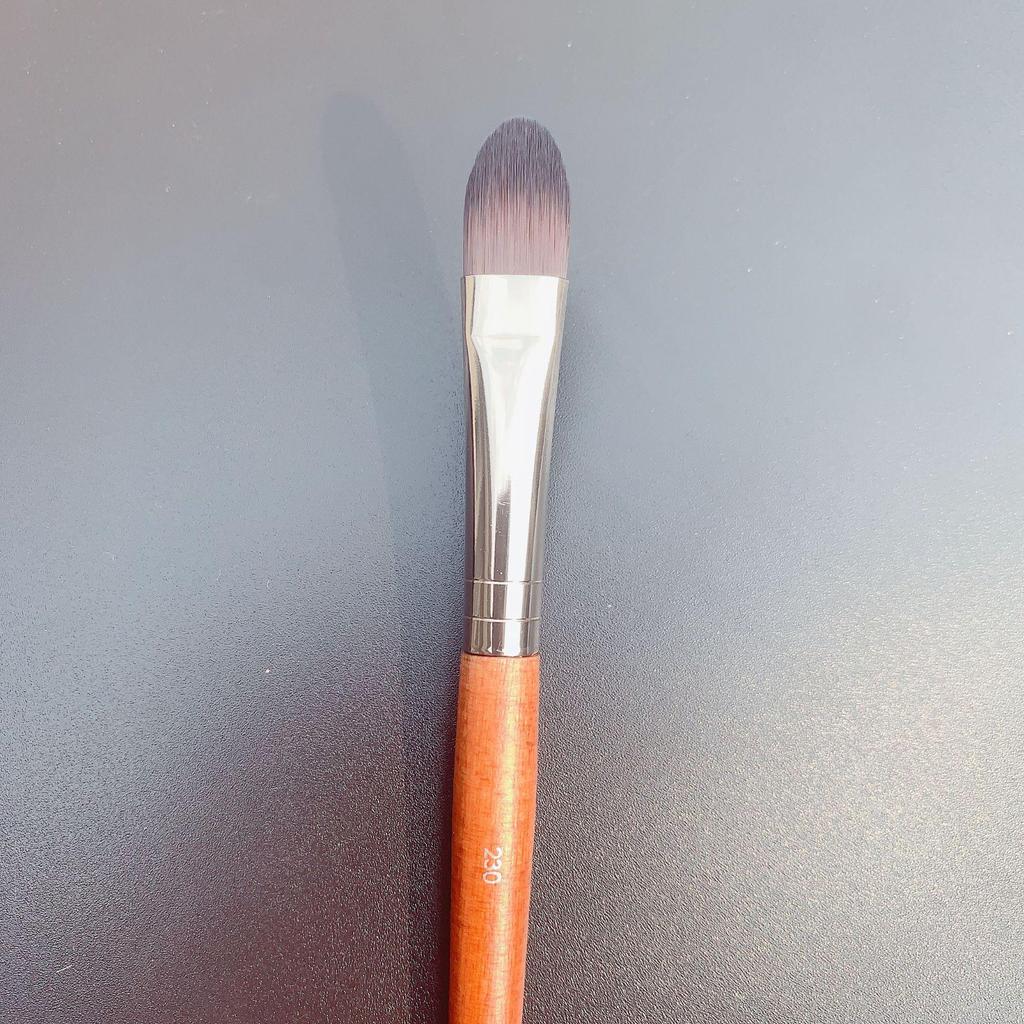 M Series Makeup Brush Set: Powder, Blush, Eyeshadow, Nose, Eyebrow, Blending, Contouring Brush.