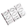 Hair Tattoo Sticker Hair Salon DIY Hairstyling Hair Stickers Fake Hairline Sticker 9pcs/Set
