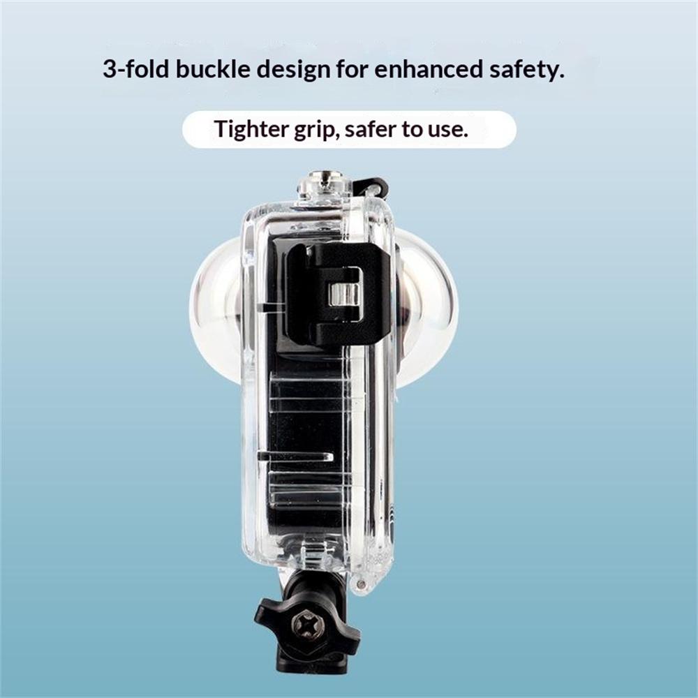 Wodoodporne etui do kamery akcji GoPro MAX2, 50m, panoramiczne, ochronna skorupa