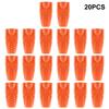 20pcs OD6.5 Cable Connector Plug Cover CAT5E CAT6 RJ45 Ethernet Network Cable 10 Colors Strain Relief Boots RJ45 Connector Caps