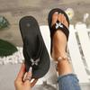 Fashion 2025 Fashion Butterfly-Bow Flip Flops Women Summer New Style Clip-Toe Sandals for Woman Outer Wear Non Slip Slides Ladies