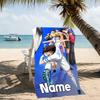 Customizable personalized beach towels Captain Tsubasa Dream Team themed designs.Suitable for the beach, yoga, sports;ideal as beach accessories