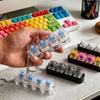 Transparent Mechanical Switch Keyboard 4 Keys Keyboard Fidget Clicker  Home Use