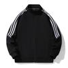 Men's Spring Autumn Casual Sports Striped Jacket Sweatshirts Long Sleeve Pullovers Coat For Men Streetwear Couple Clothes