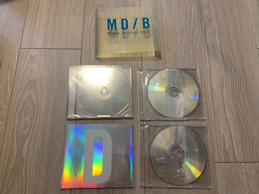 

[USED] MD/B MIURA DAICHI / BEST 4-CD set