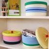 Colourful Handwoven Basket Cosmetic Storage Bag  Sundries Toy Sundries Organizer Desk Decor