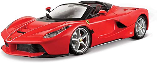 Burago 1/43 scale diecast Ferrari LaFerrari Aperta 2017 Red