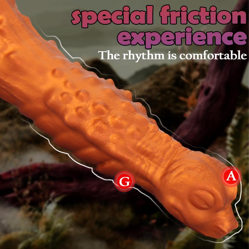 Alien Phallus Silicone Anal Plug for Women