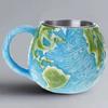 Canecas de Café do Sistema Solar Cerâmica com Tema de Astronomia Canecas Resistentes ao Calor Utensílios de Bebida Padrão Único Decoração de Casa
