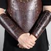 Arm Guard Gauntlet Wristband Role Playing Armguards Wide Knight Arm Gauntlets for Medieval Costume and Role Playing