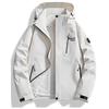 Mao Ren Men's Hooded Waterproof Windbreaker Jacket