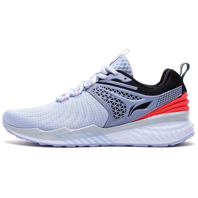 

new LiNing Cloud 5 V2 Cushioning Low-Top Running Shoes Women s Light Sky Blue 35.5