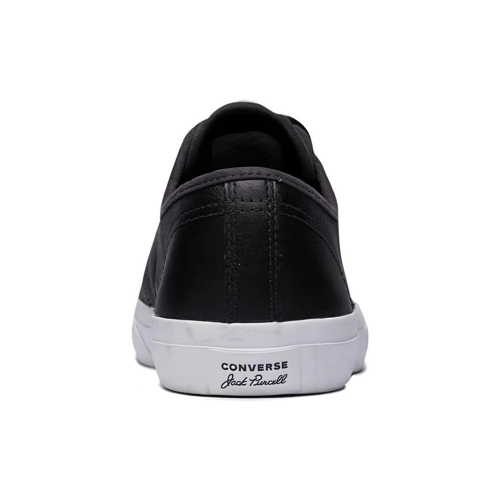 Converse Jack Purcell Comfortable Slip Resistant Abrasion Resistant Low top Skateboard Shoes Unisex Black 161639C