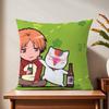 N-natsume Y-yuujinchou Cat cushion cover For Pillow Printing Sofa Decoration Home Car Room Coffee Shop Office Nordic Simplicity