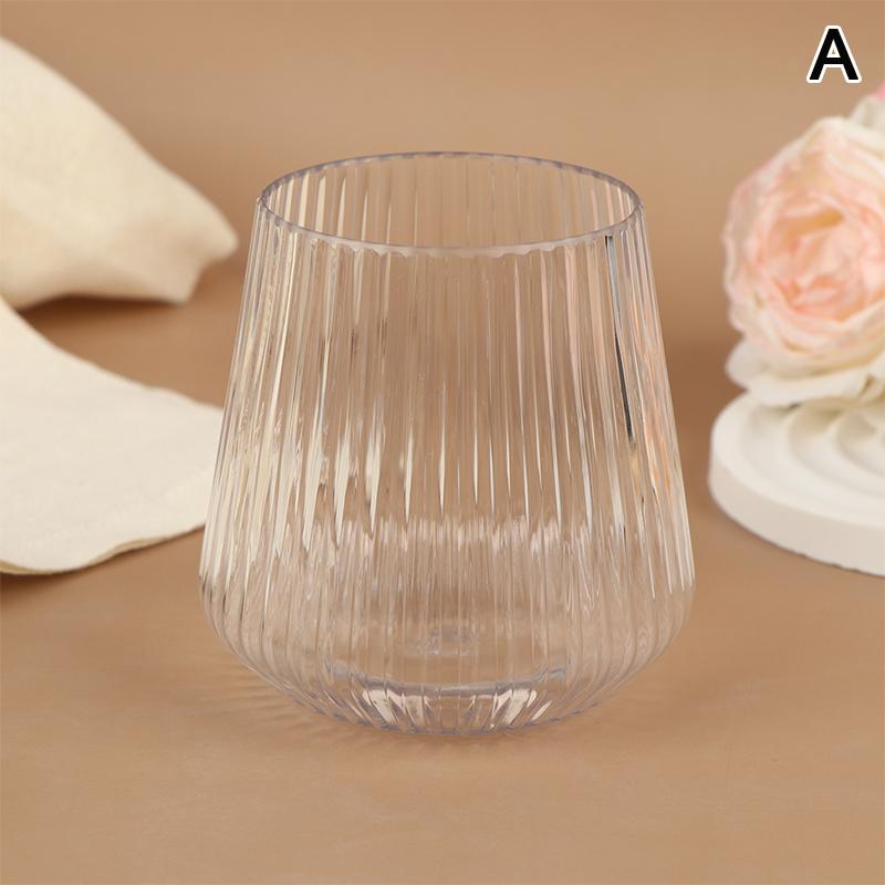 

14oz Disposable Wine PET Unbreakable Clear Plastic Cocktail Glasses Wine Cups For Party Birthday Gathering Bars