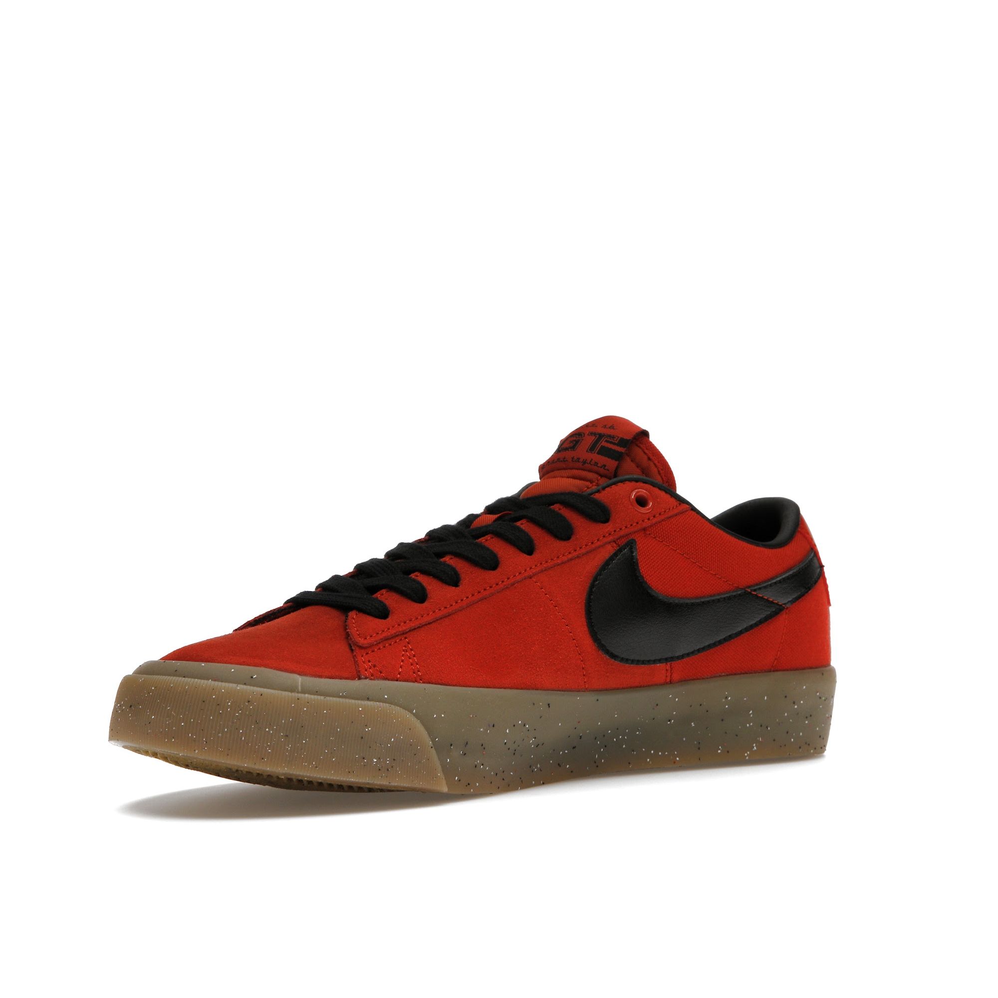 Кроссовки унисекс Nike Zoom Blazer Low Pro GT SB Cinnabar Gum Red Gum-Light-Brown Black — фото 4