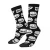 Crazy Design Trol Face Trollface MEME Football Socks Rage Comic Funny Anime Polyester Middle Tube Socks for Women Men
