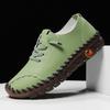 VEZFAA Women's Fashionable Casual Versatile Soft-soled Shoes Plus Size Women's Shoes Flat Casual Shoes women sneakers