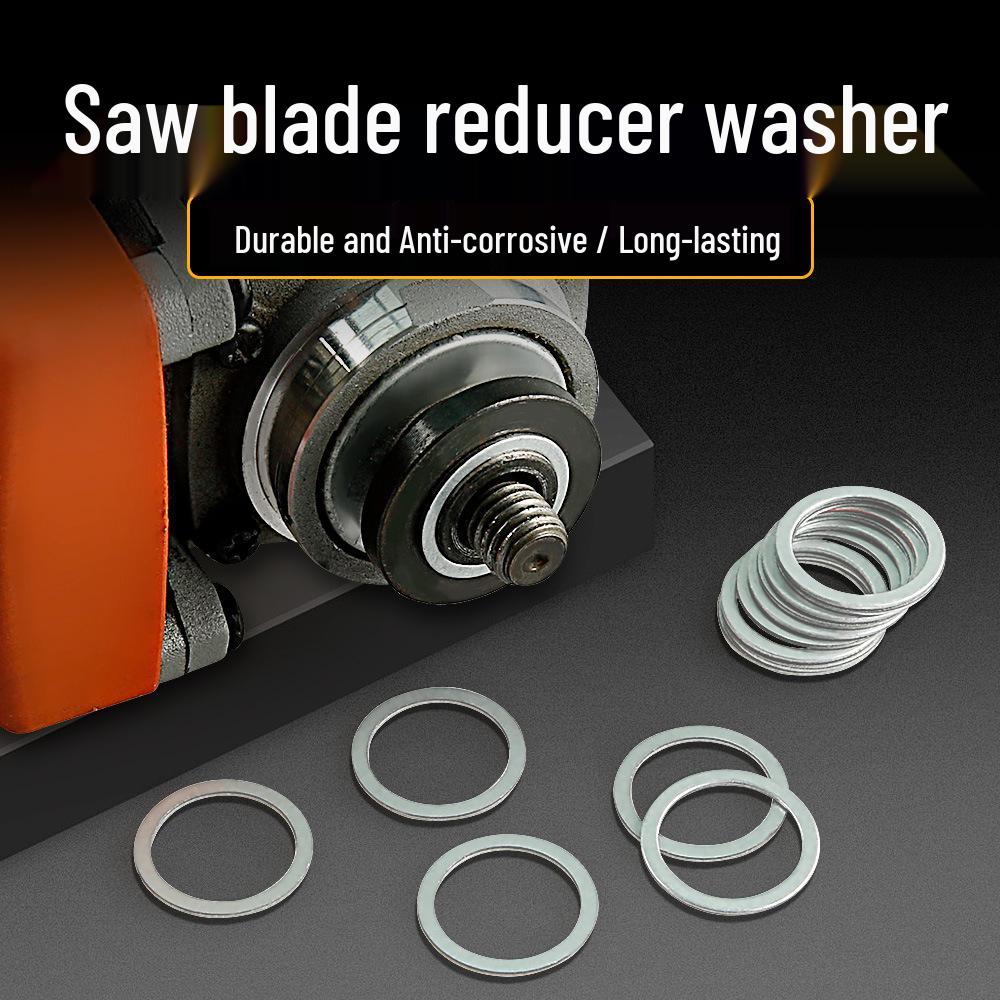 Jianhui Angle Grinder Reducer Ring: Saw Blade Inner Hole Gasket 22.2 To 16 Mm Pressure Plate Accessory.