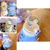High-quality Cartoon Style Insulated Cup For Girls 570ml With Shoulder Strap And Lock Button