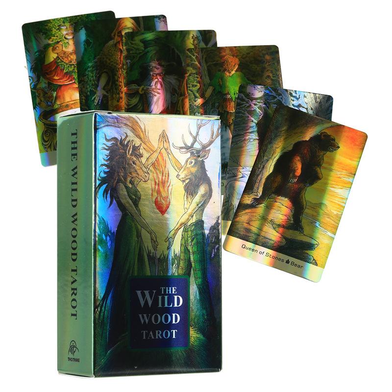 Buy Laser English The Wildwood Tarot Tarot Card Of Wild Wood In Natural Primitive Jungle At Affordable Prices Free Shipping Real Reviews With Photos Joom
