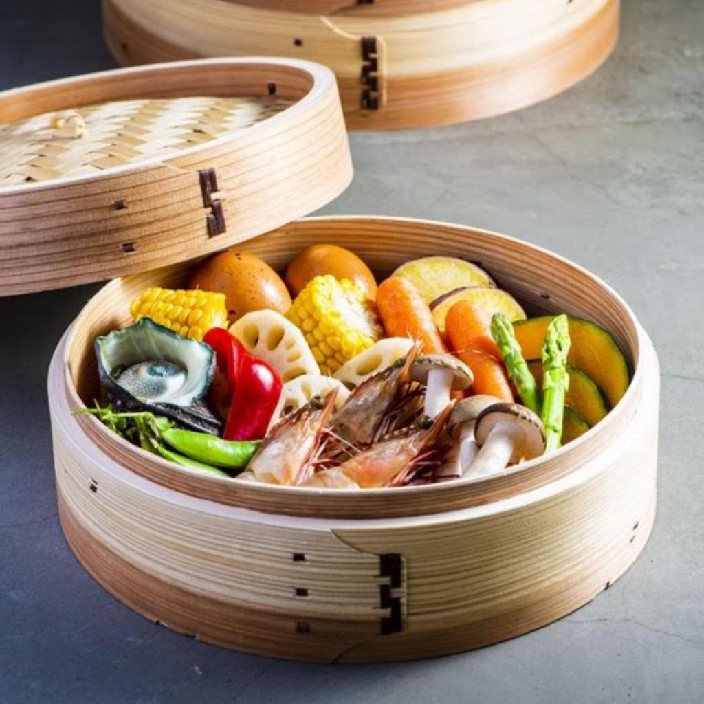 Yamashita Craft Cedar Chinese 21cm with item number 30207000 Steamer, diameter, lid,