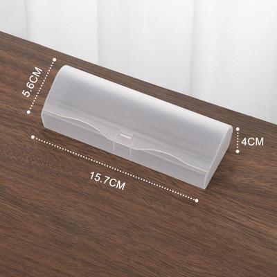 Fashion Portable Glasses Case Frosted Simple Glasses Storage Box Eyeglass Case Glasses Accessories