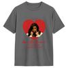 Cardi B Vintage TShirt Summer Leisure TShirts Unisexs Pure Cotton Breathable Top Tees ShortSleeve Street Style Tops