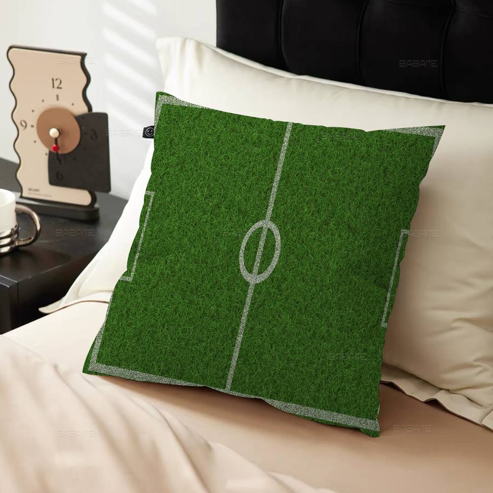 Football Field Pillow Cushion Cover Pillowcase Living Room Sofa Home Decor