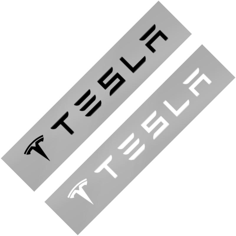 Car Door Sticker Carbon Fiber Scratches Auto Handle Protection Film For Tesla Model 3 Model X S 2016-2023  Model Y Decals TM3 TMX