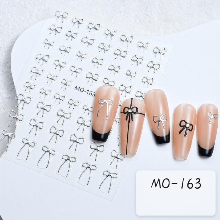 Eye Catching 3D Bowknot Stickers Embossed DIY Manicure Accesoriies for Women