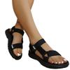 Sport Women's Casual Sandals Adjustable Hook and Loop Straps Lightweight Outdoor Walking Flat Sole Comfortable Footwear