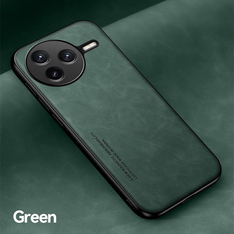 

Ударопрочный магнитный чехол для Xiaomi Poco F7 Pro / F7 Ultra 5G Защитный чехол Skin Feeling Cover Coque Funda Capa Poco F7 Ultra зелёный
