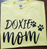 Doxie Mom T Shirt Tee Animal Lover Puppy Dachshund Hotdog