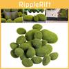 Elegant Moss Ball Artificial Grass Turf For Lasting Micro Landscape Decoration