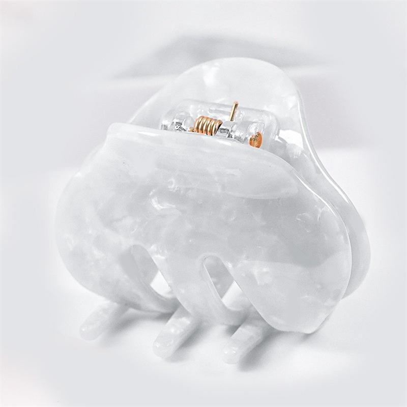 Fashion Rhombus Acetate Hair Claws Colourful Ponytail Hair Accessories Acetic Claw Clips For Women Or Girls