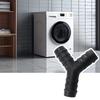 Double Connection Washing Machine Water Discharge Hose Y Shaped Design Drain Hose Extension for Multiple Appliances