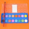 16 Color Dry Powder Watercolor Palette Plastic Storage Kids Craft Supplies Safe Pigments For Home School Projects