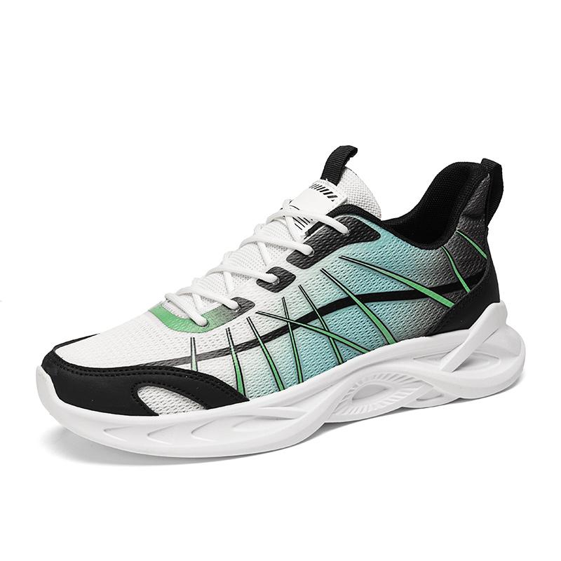 

Мужские кроссовки Легкие Сетчатые Дышащие Удобные Плоские На шнуровке Теннисные туфли Трендовые 2025 Новые Кроссовки для мужчин 39