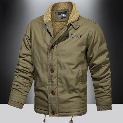 Kış Erkek Peluş Polar Ceket Yastıklı Kürk Yaka Takım Ceket Yastıklı Ceket