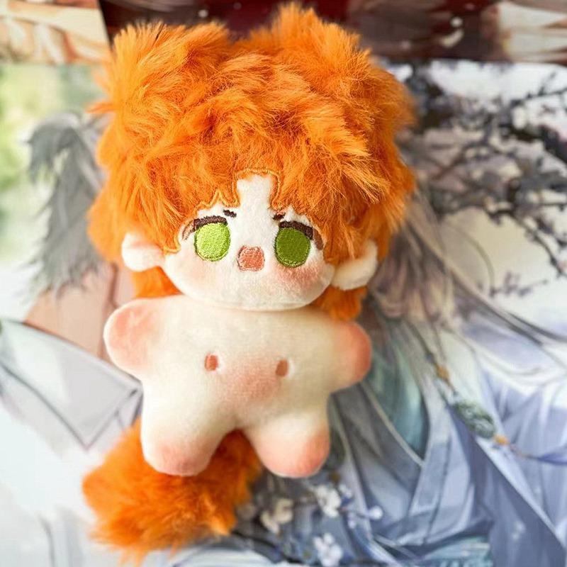 10cm Kawaii Naked Cotton Idol Peluche Bambola Imbottita Super Star Figura Bambola Carina Luce e Notte Anime Periferiche di Gioco Corpo Bambola Regalo