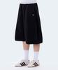 GHOST REPUBLIC Curved Side Pintuck Balloon Bermuda Sweat Shorts 4 Colors Gp-512